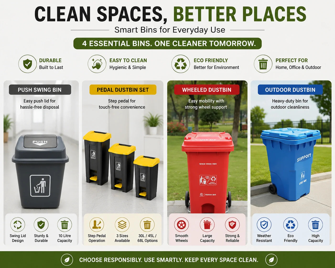 commercial Dustbin