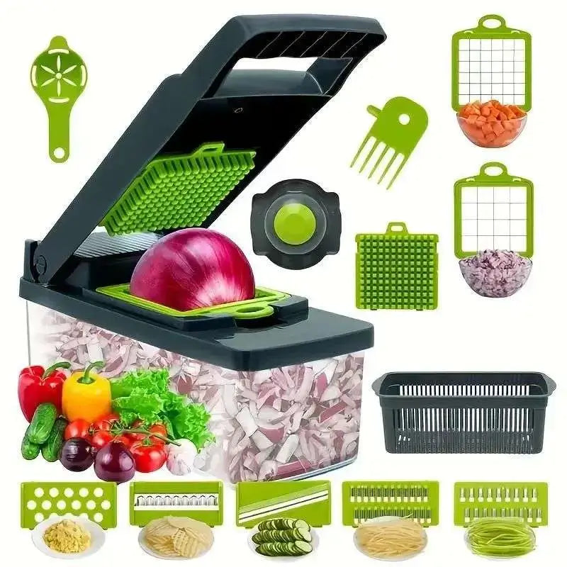 14 Pcs Vegetable Chopper Set