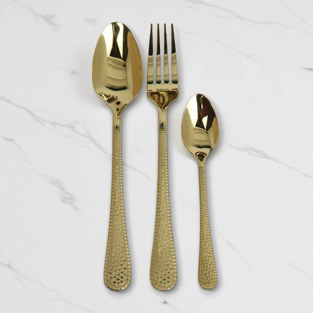 Cutlery Set 36PCS Set (Golden)