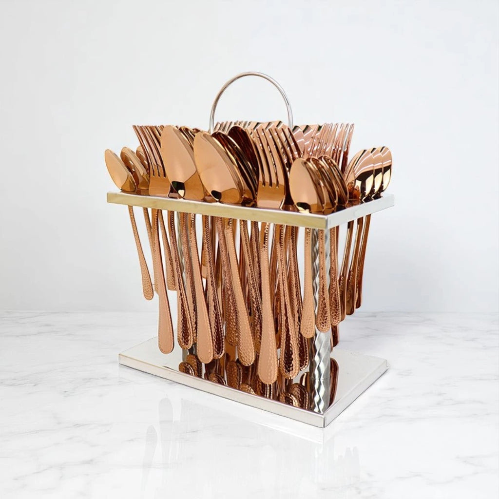 Cutlery Set 36PCS Set (Golden)