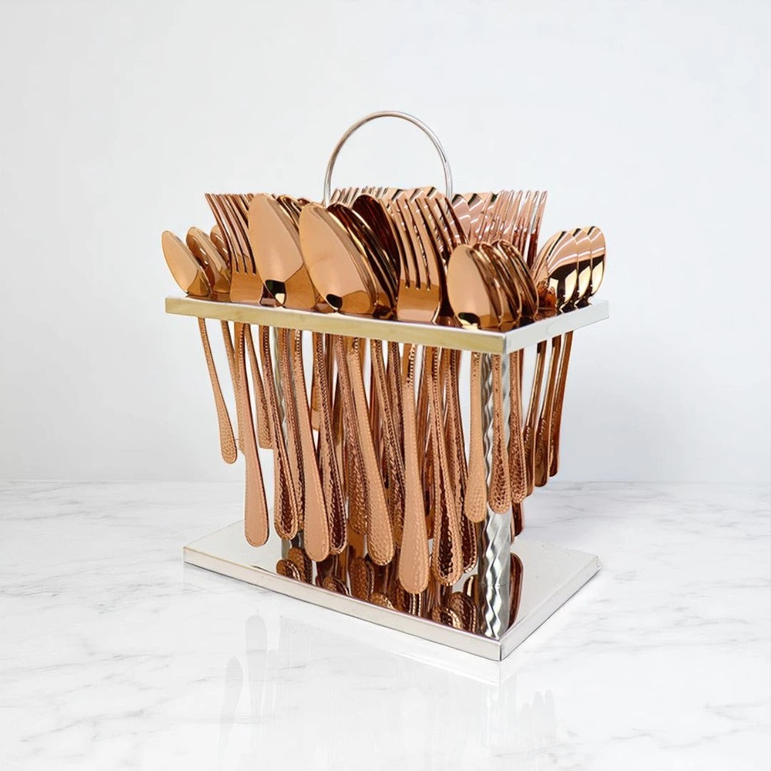 Cutlery Set 36PCS Set (Golden)