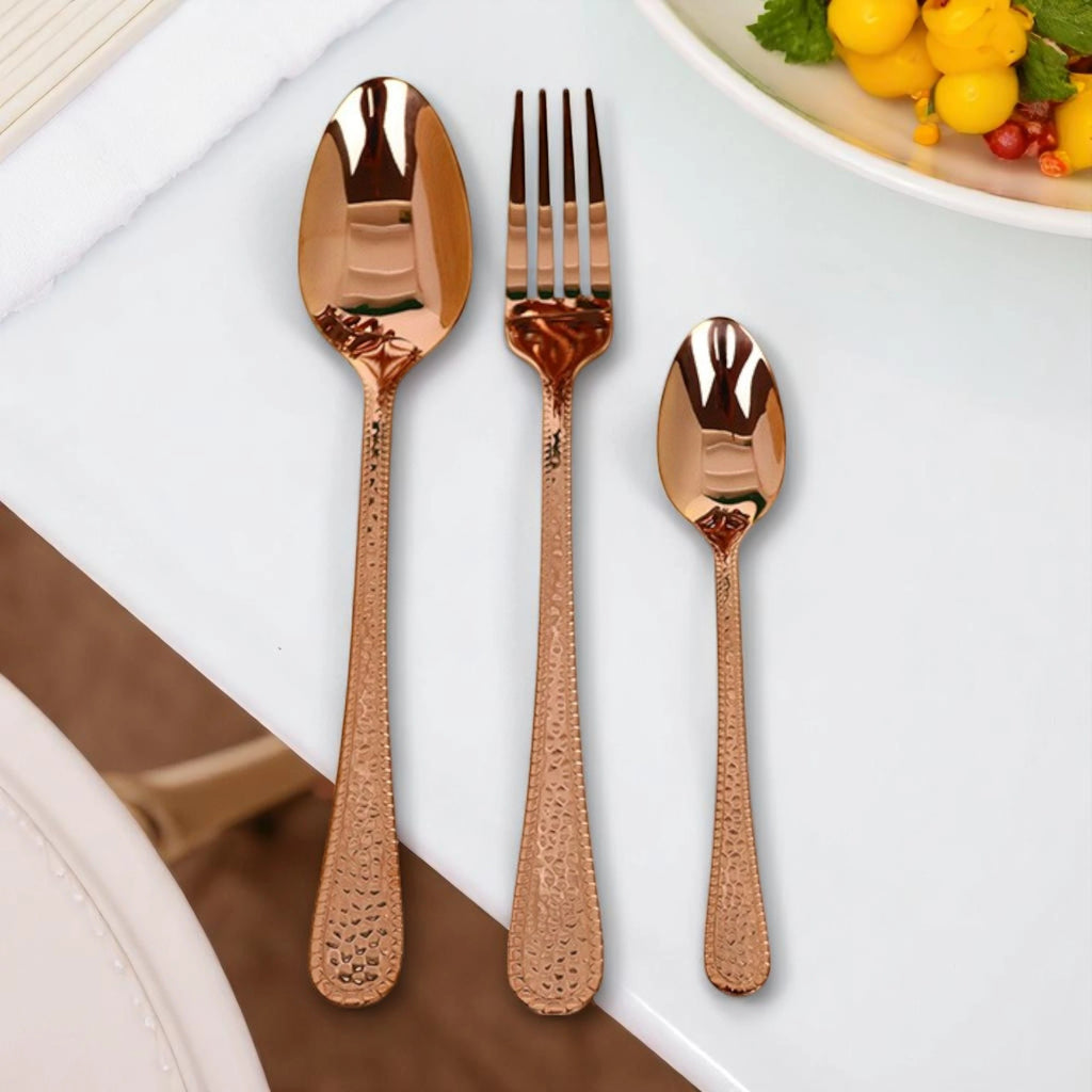 Cutlery Set 36PCS Set (Golden)