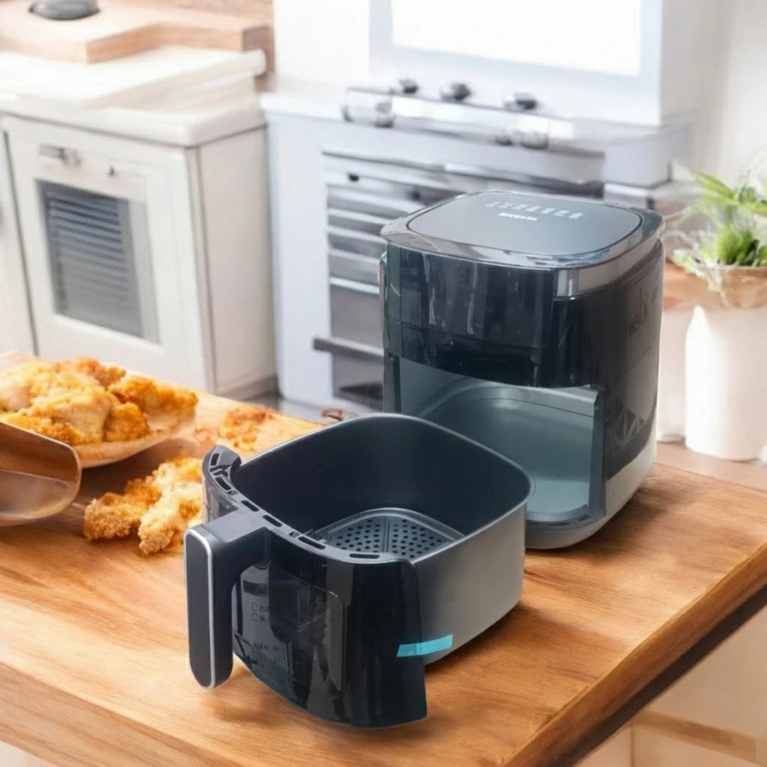 Miyako AF-5012 Auto cut off /resume when reach/ below preset temperature Air Fryer | 6 liter