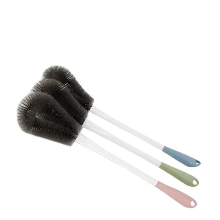 2024 New Soft Bristle Toilet Brush – High - Density Plastic Bathroom Cleaner (1pc) - KT Bazar BD Shop