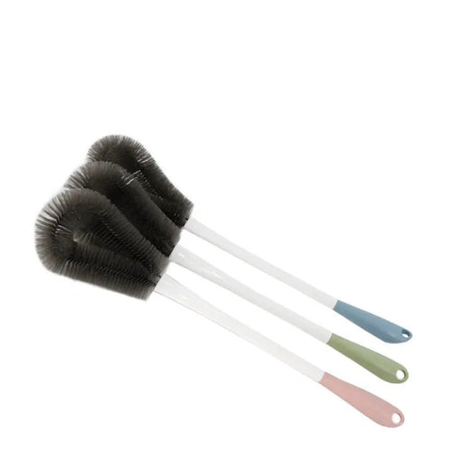 2024 New Soft Bristle Toilet Brush – High - Density Plastic Bathroom Cleaner (1pc) - KT Bazar BD Shop