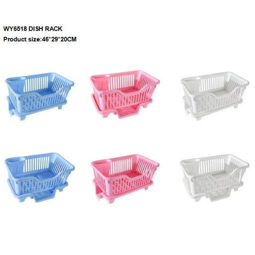 3 in 1 Sink Set Dish Rack Drainer with Tray - KT Bazar BD Shop