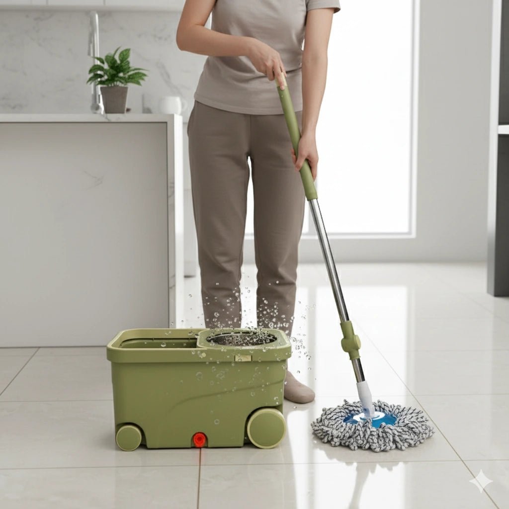 4 Wheel BMW Mop Bucket - KT Bazar BD Shop