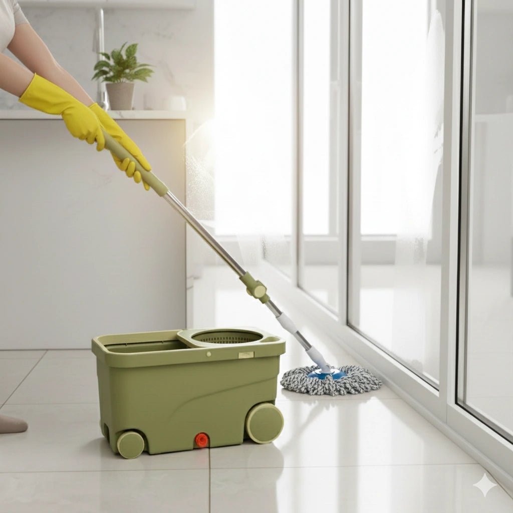 4 Wheel BMW Mop Bucket - KT Bazar BD Shop