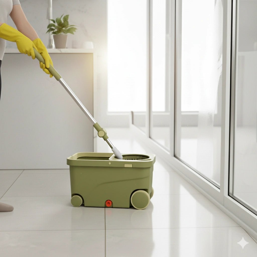 4 Wheel BMW Mop Bucket - KT Bazar BD Shop