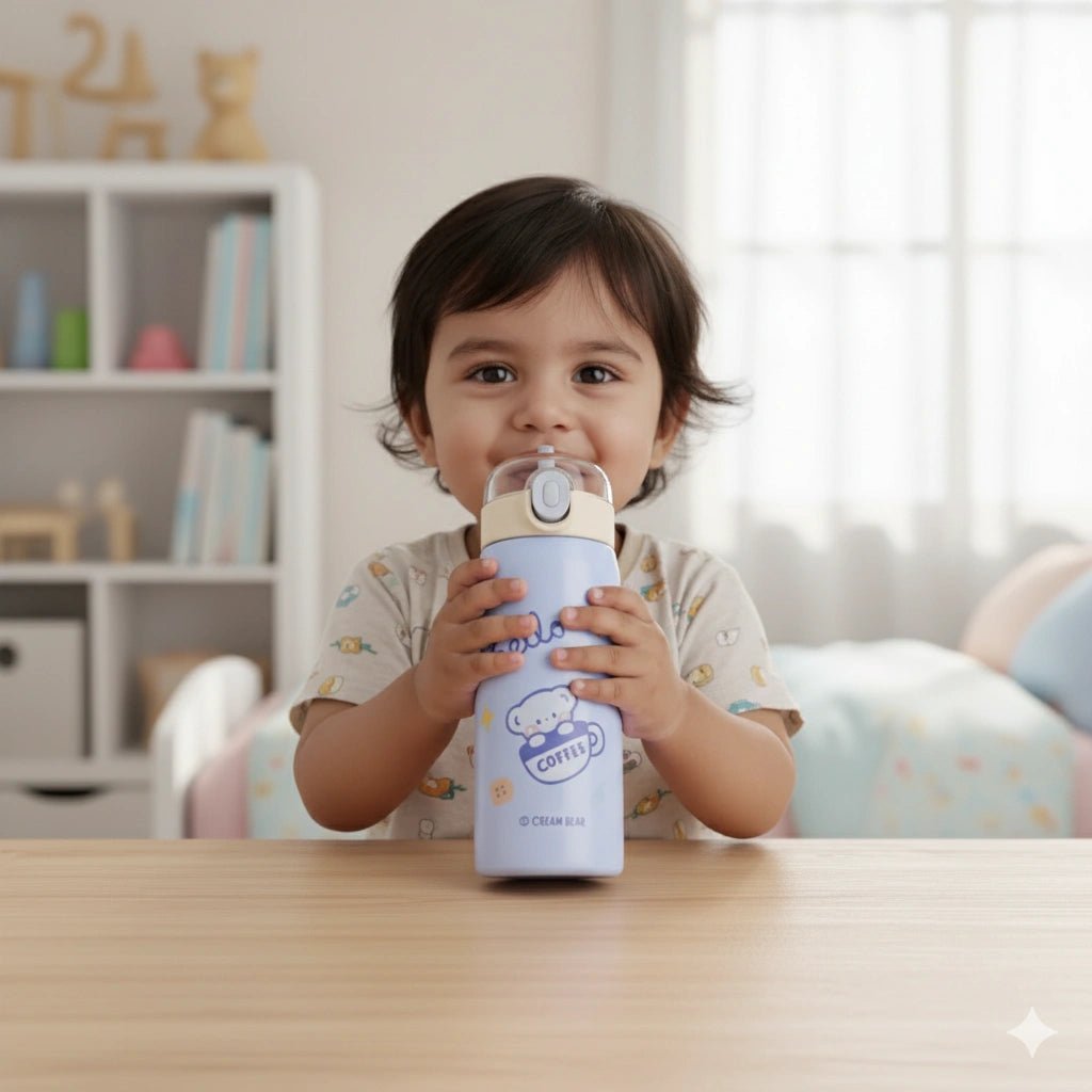 420ml Stainless Steel Vacuum Flask – 304 Insulated Thermos Water Bottle & Travel Mug - KT Bazar BD Shop