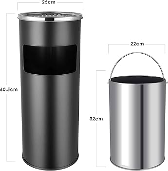 Ash Tray Litter Bin 30L