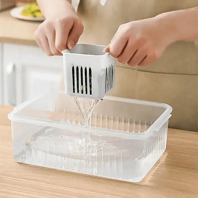 6 Grids Refrigerator Storage Box - KT Bazar BD Shop