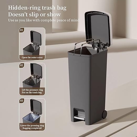Premium Modern Pedal Dustbin