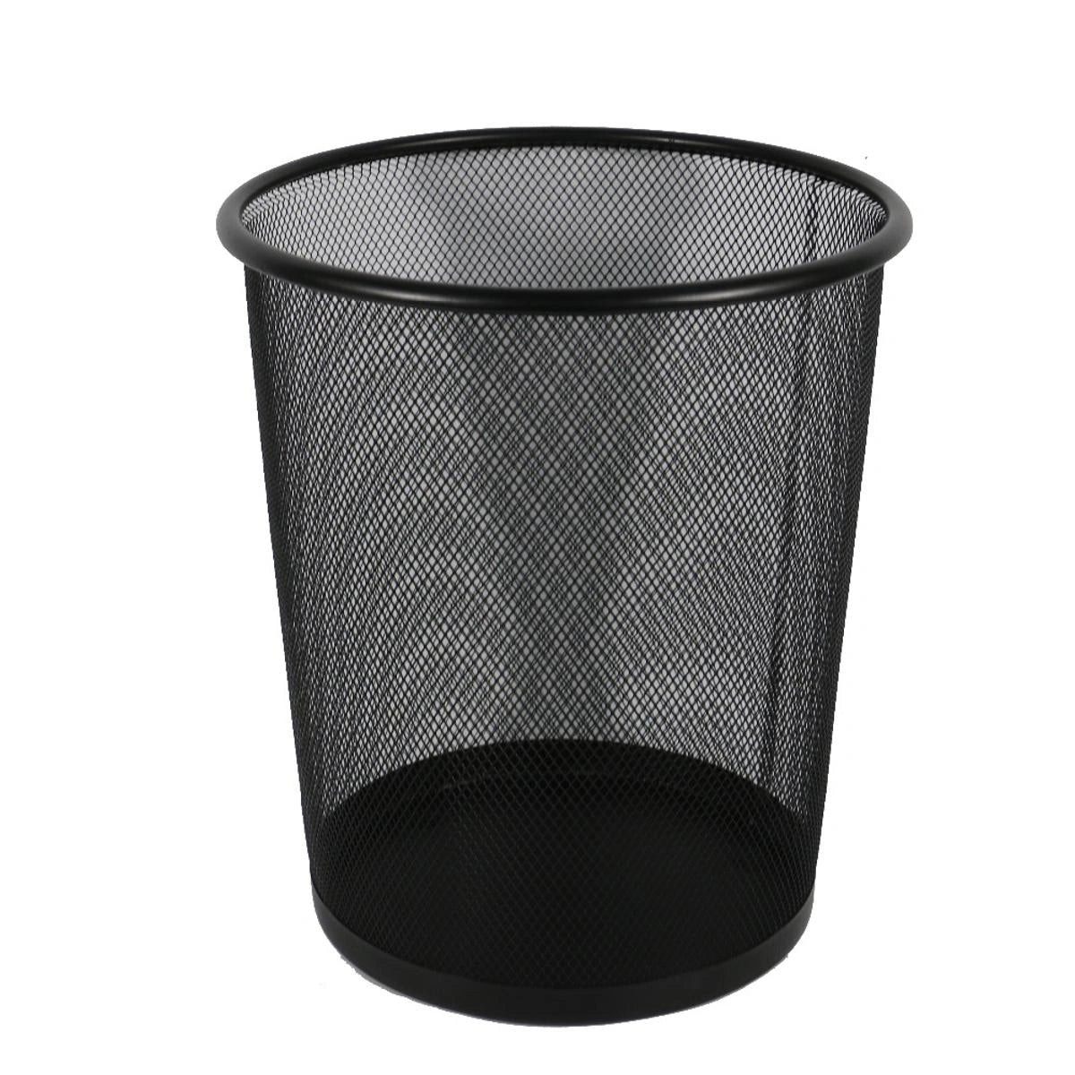 Steel Mesh Waste Basket Dustbin (3 Sizes) – Durable Rust Proof Office Desk Trash Bin for Home & Indoor Use
