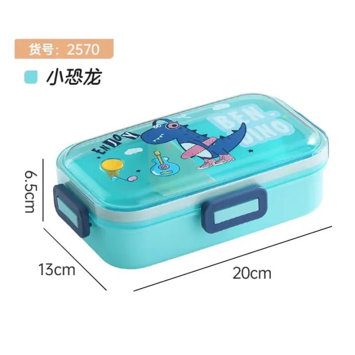 700ml Leakproof Cartoon Lunch Box - KT Bazar BD Shop