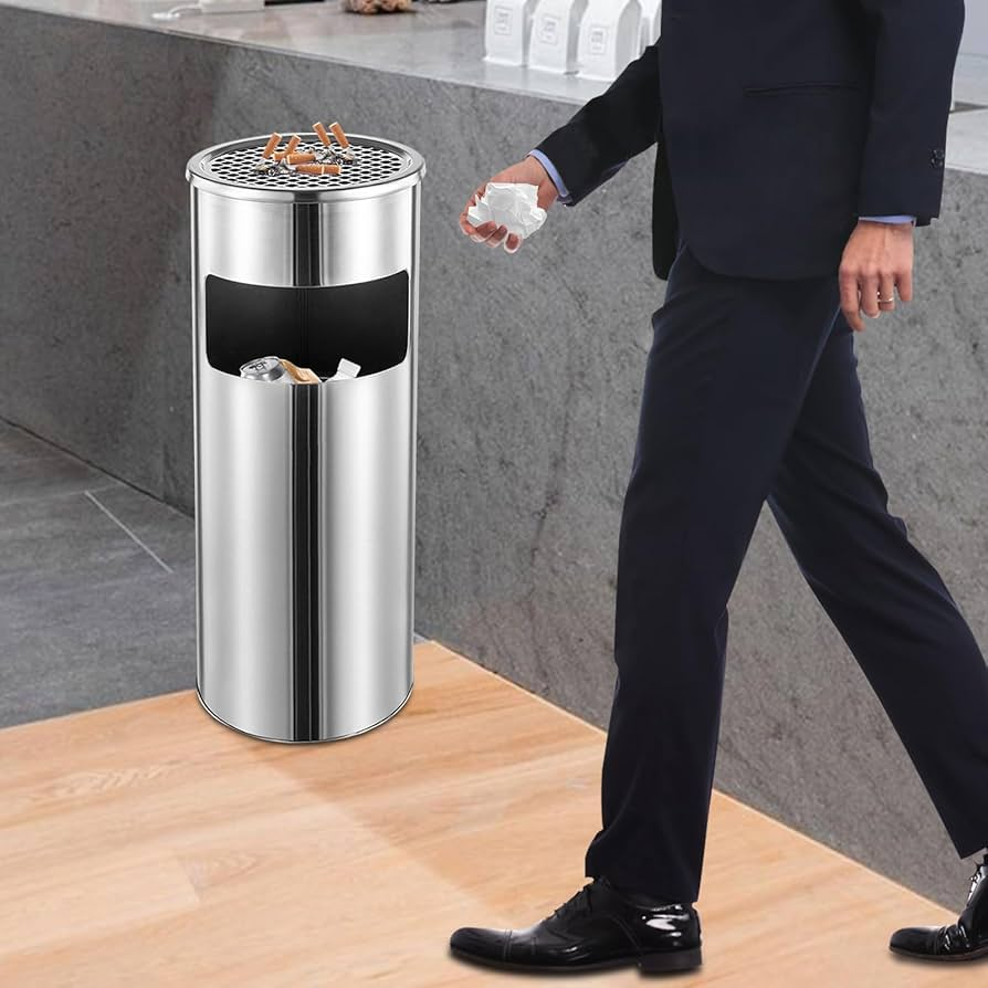 Ash Tray Litter Bin 30L