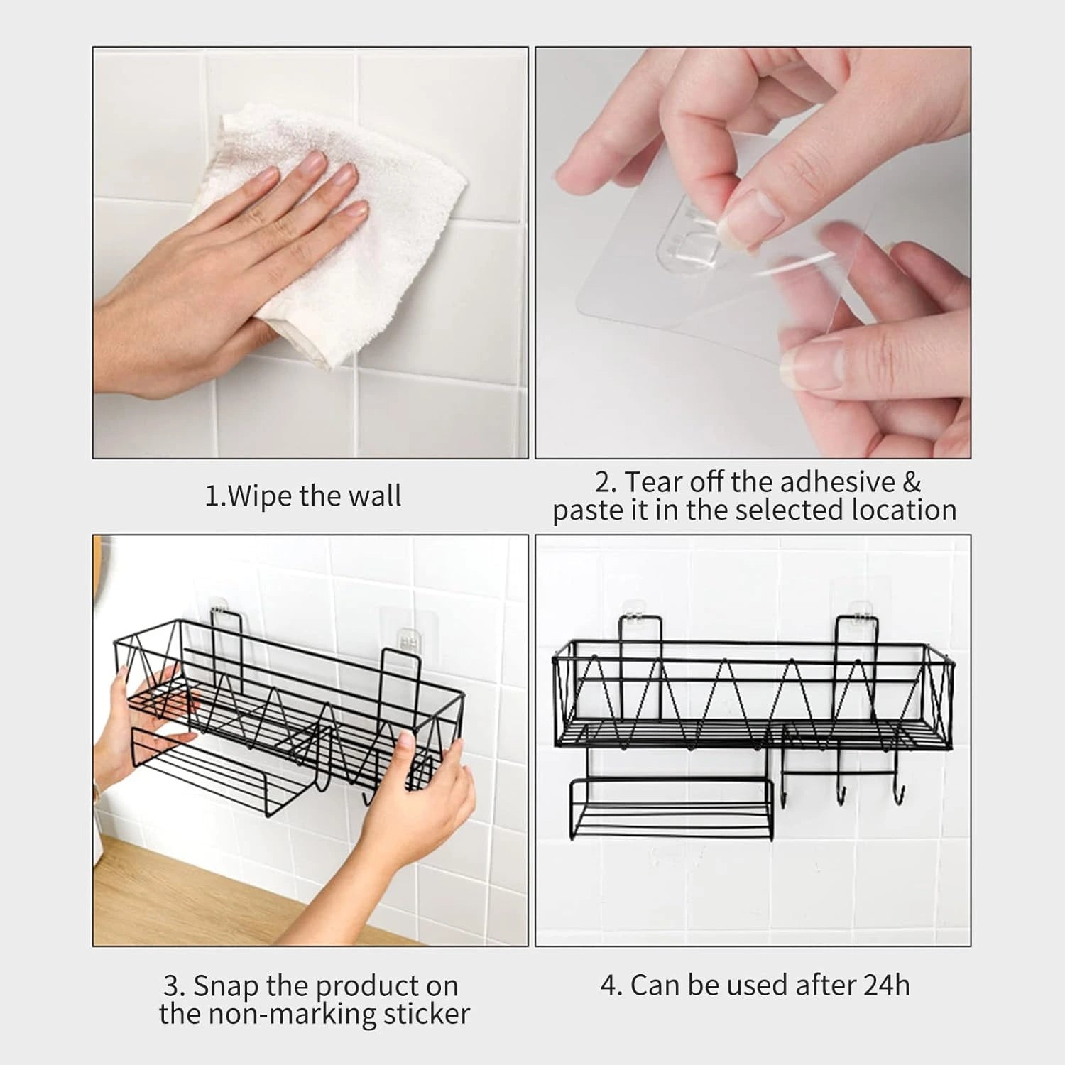 Bathroom Shelf Rack