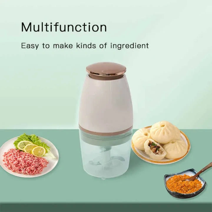 Osaka Electric Mini Food Chopper – Powerful Kitchen Grinder & Vegetable Cutter Machine