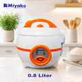 Miyako 0.8L Electric Rice Cooker – Automatic Cook & Warm Mini Rice Cooker for Home, Office & Hostel
