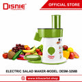Disnie DESM-3258B Electric Food Processor Vegetable Salad Cutter – 550W Multifunction Kitchen Slicer Machine