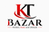 Logo of KT Bazar with red and black design on a white background