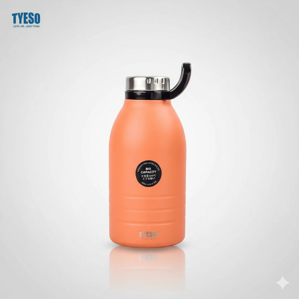 TYESO Stainless Steel Insulated Tumbler 1500ML & 1900ML – Hot 16H Cold 36H Leak Proof Travel Bottle