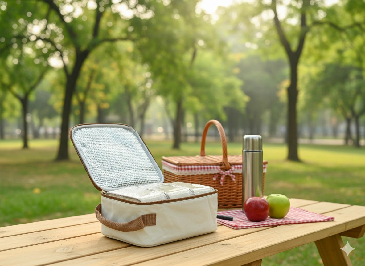 Vacuum Insulated 3-Layer Stainless Steel Lunch Box