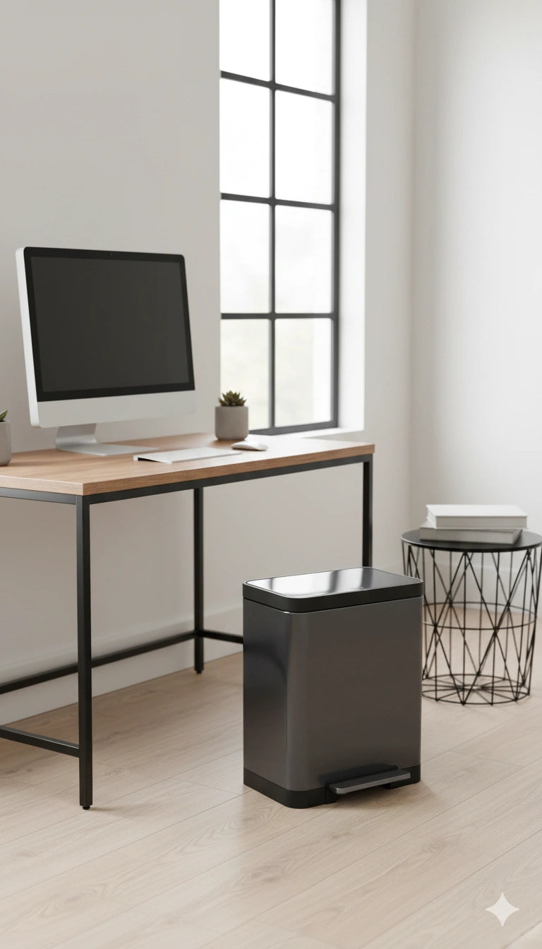 High-quality Stainless Steel Hydraulic Dustbin