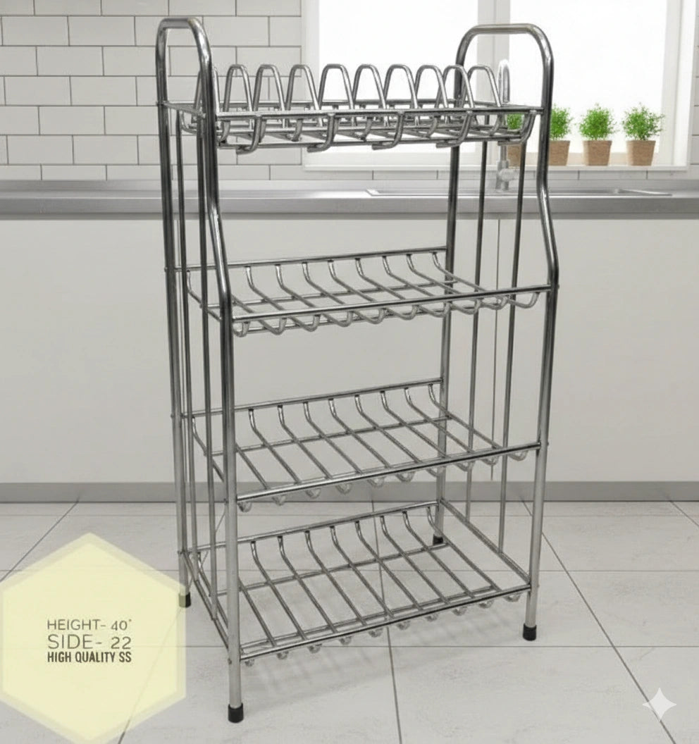 Premium Stainless Steel Kitchen Dish Rack