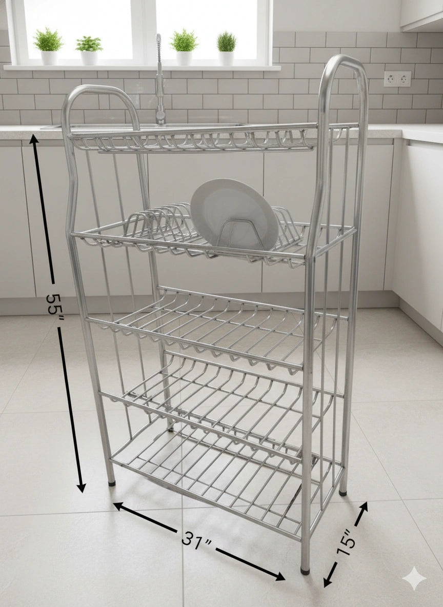 Premium Stainless Steel Kitchen Dish Rack