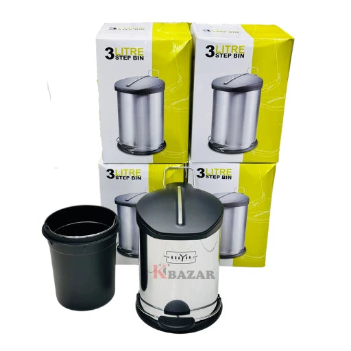 High-quality Stainless Steel Step Bin 3-30 Litre