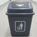 Push Lid Dustbin – Plastic Garbage Bin for Kitchen, Bathroom & Office | 2 Sizes Available