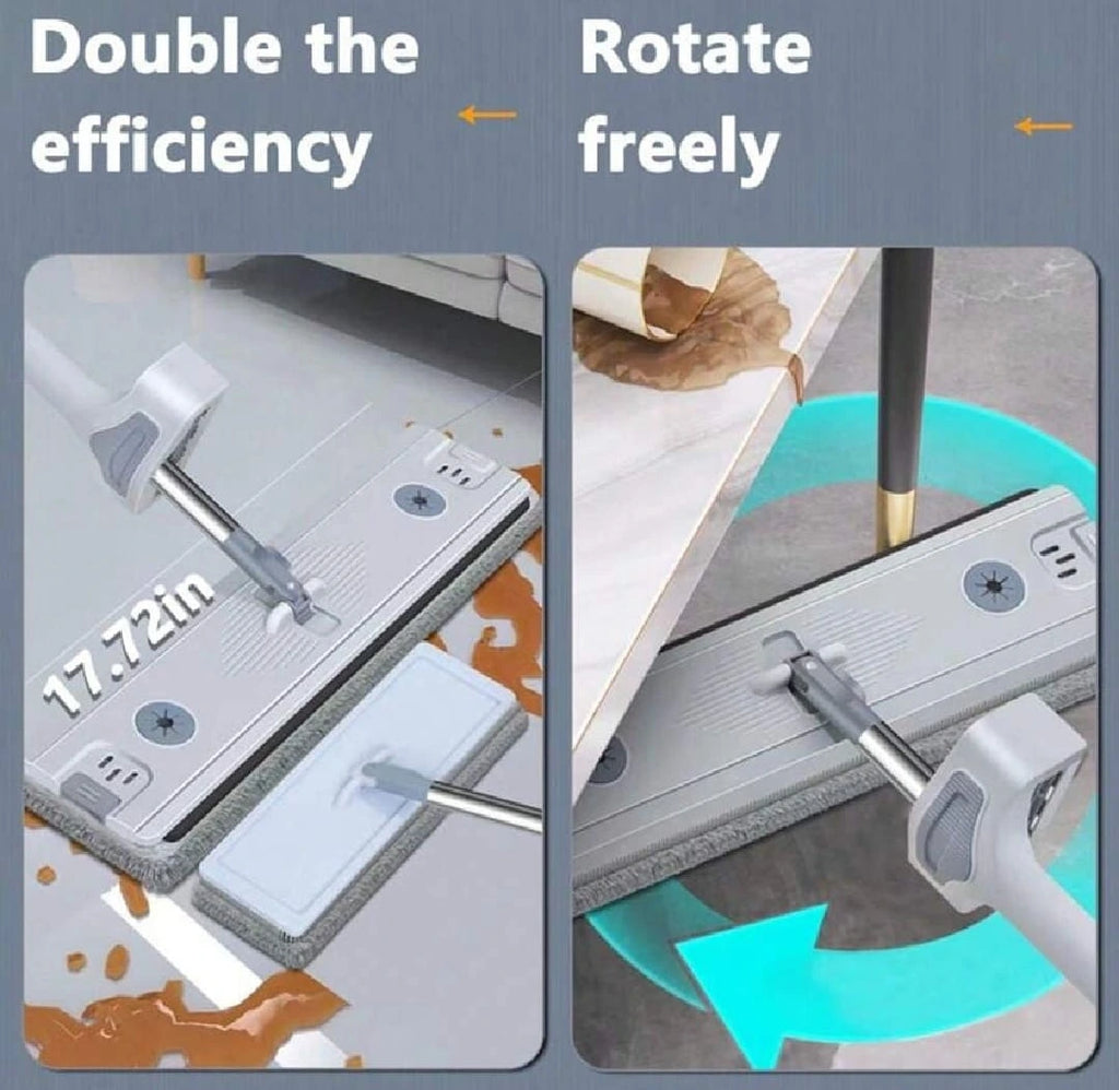 Premium Microfiber Flat Mop M6