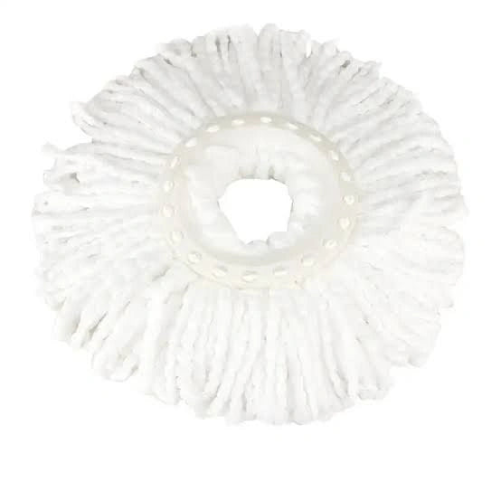 Microfiber Round Mop Head Refill | Super Absorbent Spin Mop Replacement Head