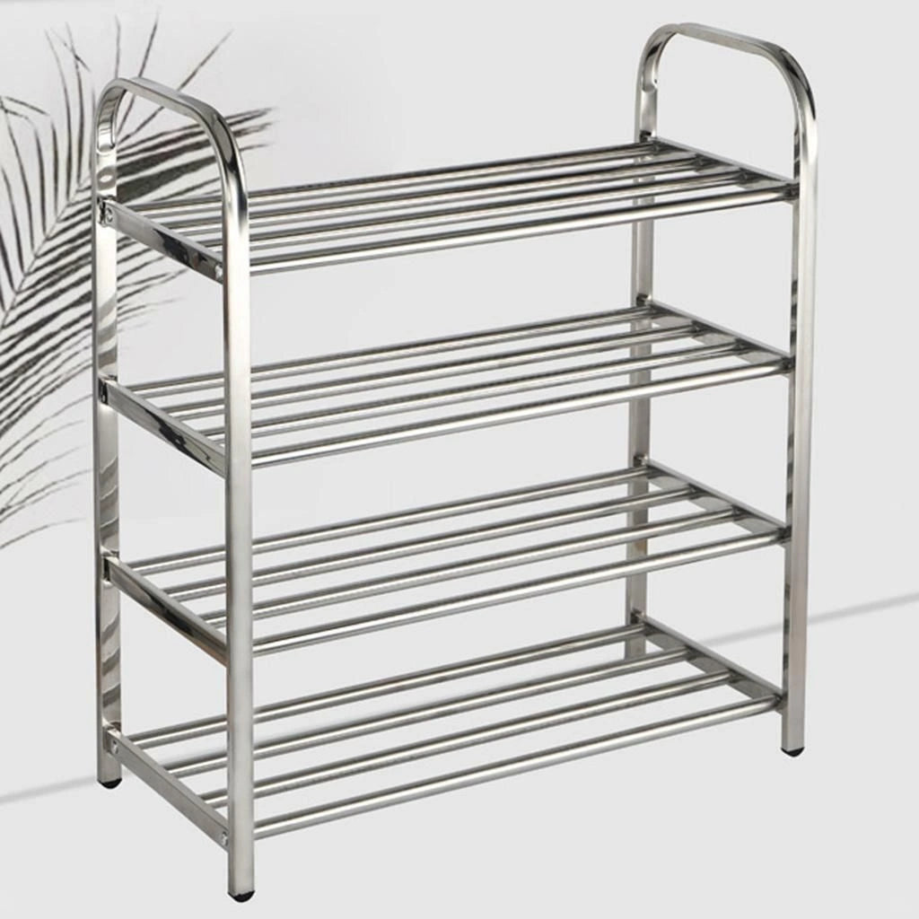 Stainless Steel Multi-Layer Shoe Rack | Durable Shoe Organizer Stand for Home