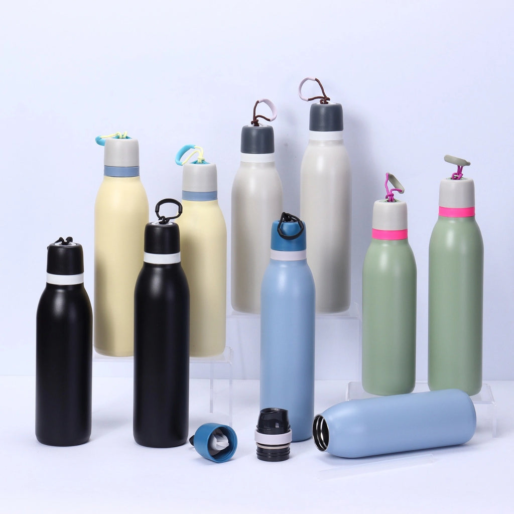 Stainless Steel Water Bottle | Leakproof Reusable Sports & Travel Bottle