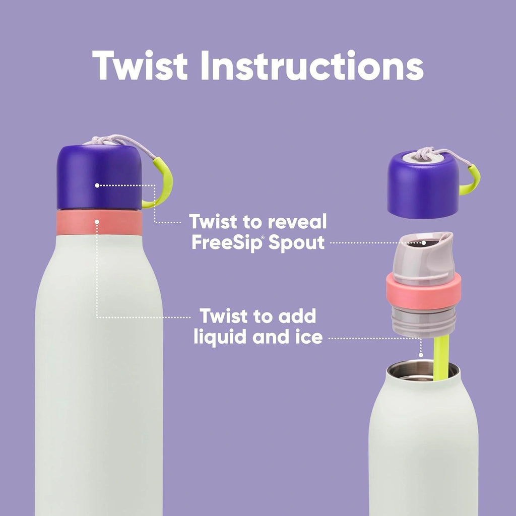 Stainless Steel Water Bottle | Leakproof Reusable Sports & Travel Bottle