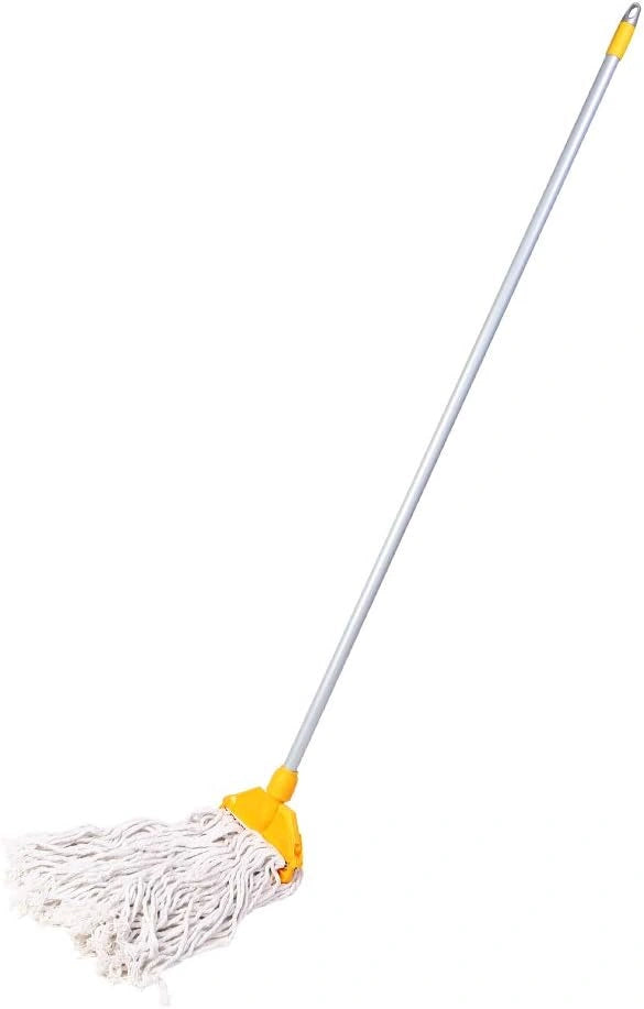 Cotton Floor Mop with Stainless Steel Handle – High Absorbent Cleaning Mop for Home & Office Floor Cleaning