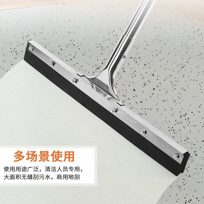 49" Stainless Steel Squeegee – Long Handle Glass, Window & Floor Cleaner