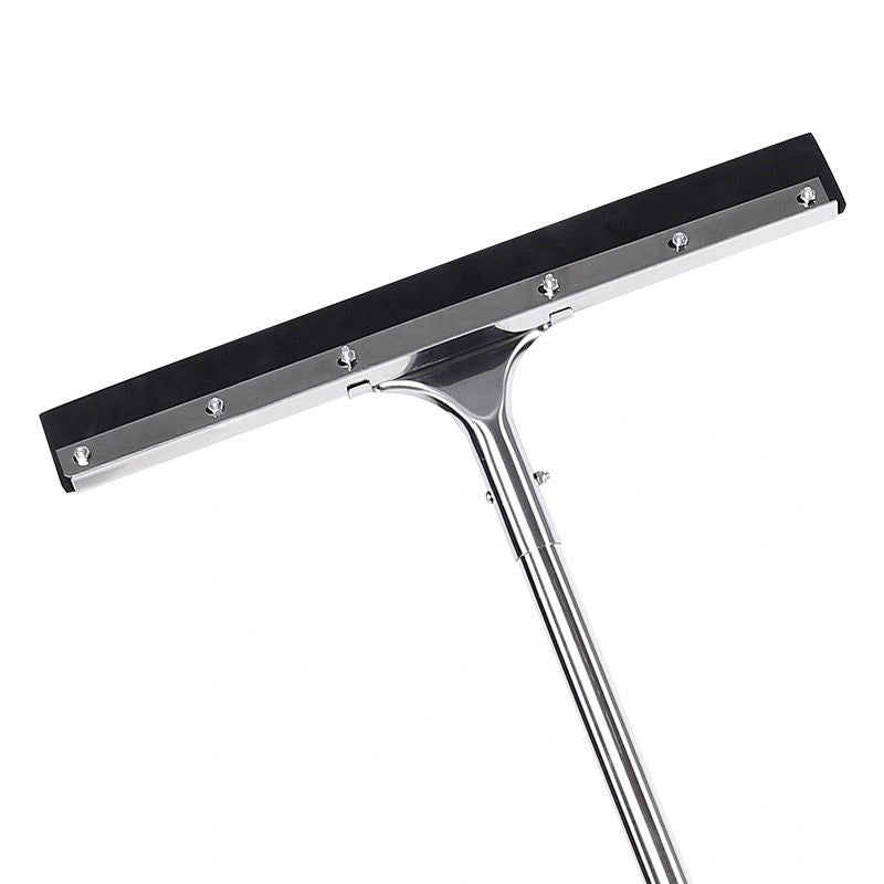 49" Stainless Steel Squeegee – Long Handle Glass, Window & Floor Cleaner