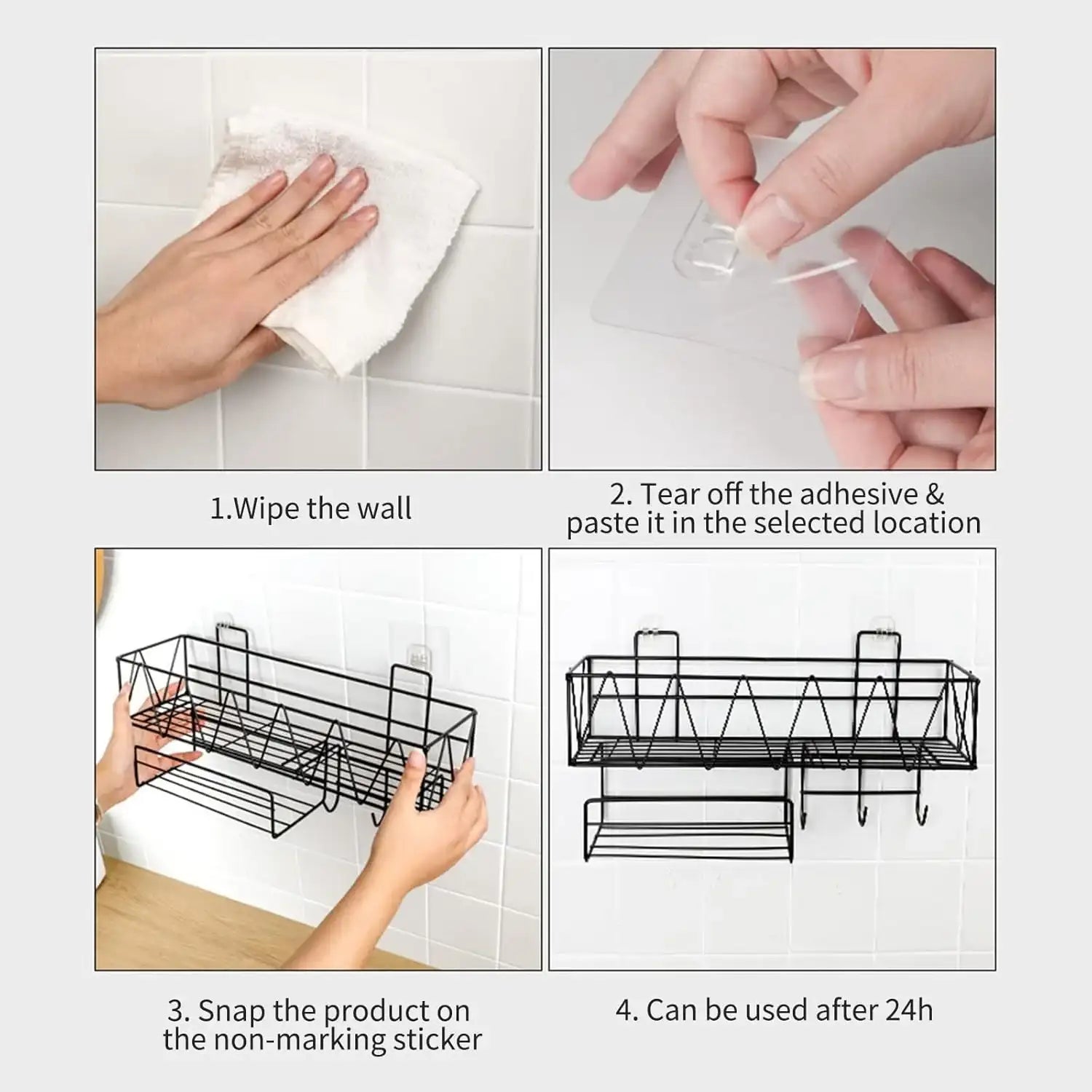 Bathroom Shelf Rack - KT Bazar BD Shop