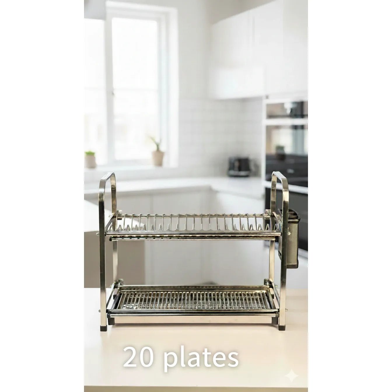 Binca 2 - Tier Dish Drying Rack - KT Bazar BD Shop