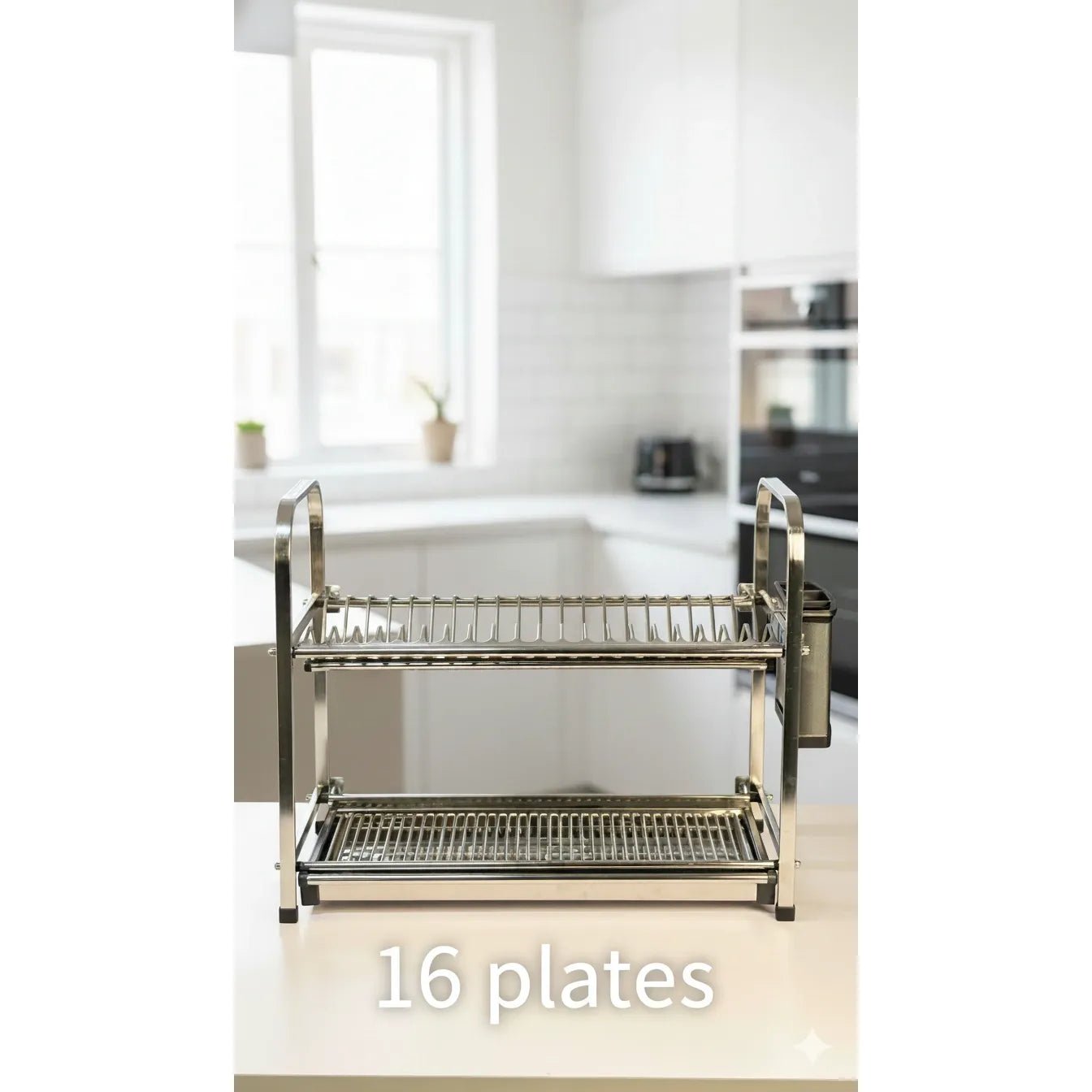 Binca 2 - Tier Dish Drying Rack - KT Bazar BD Shop
