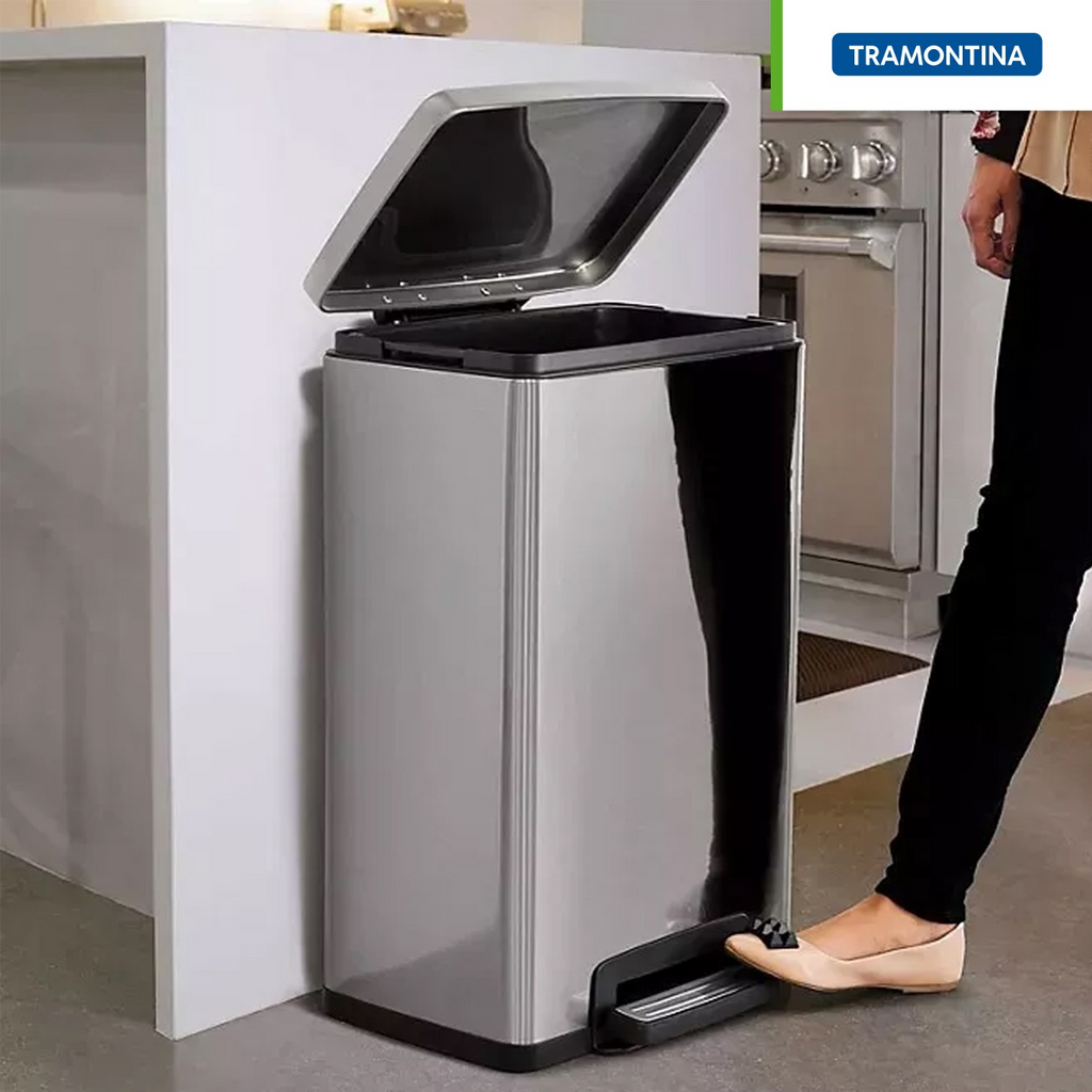 High-quality Stainless Steel Hydraulic Dustbin