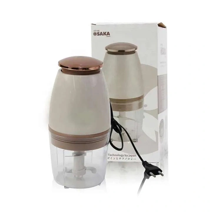 Osaka Electric Mini Food Chopper – Powerful Kitchen Grinder & Vegetable Cutter Machine