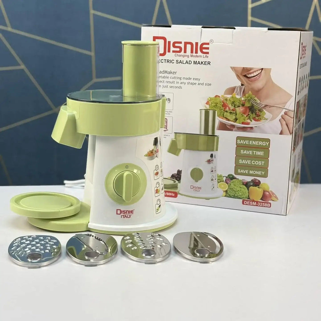 Disnie Food Processor Vegetable Electric Salad Cutter - KT Bazar BD Shop