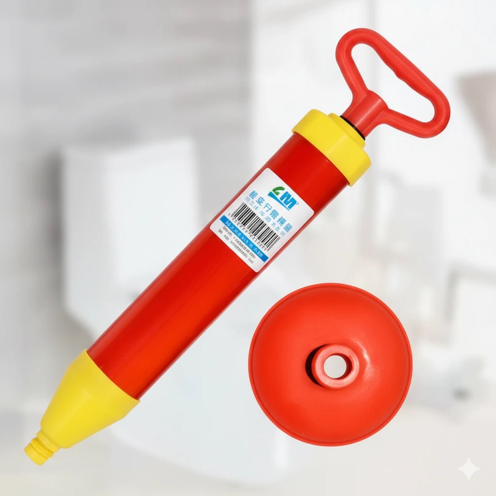 Drain Plunger Flexible Strong High Pressure Home Toilet Dredge Sewer Dredge Device - KT Bazar BD Shop
