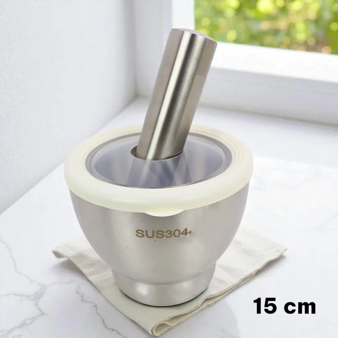 Haman Dista, Mosla Bata, Mortar Pestle Stainless Steel - KT Bazar BD Shop
