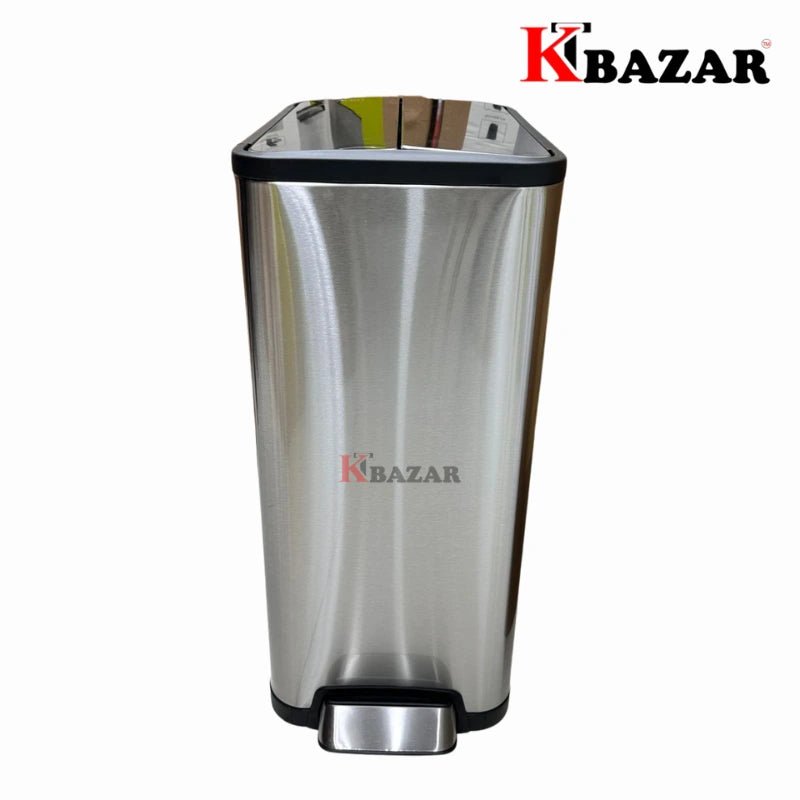 High - quality Stainless Steel Hydraulic Dustbin 30 Litre Soft Close - KT Bazar BD Shop