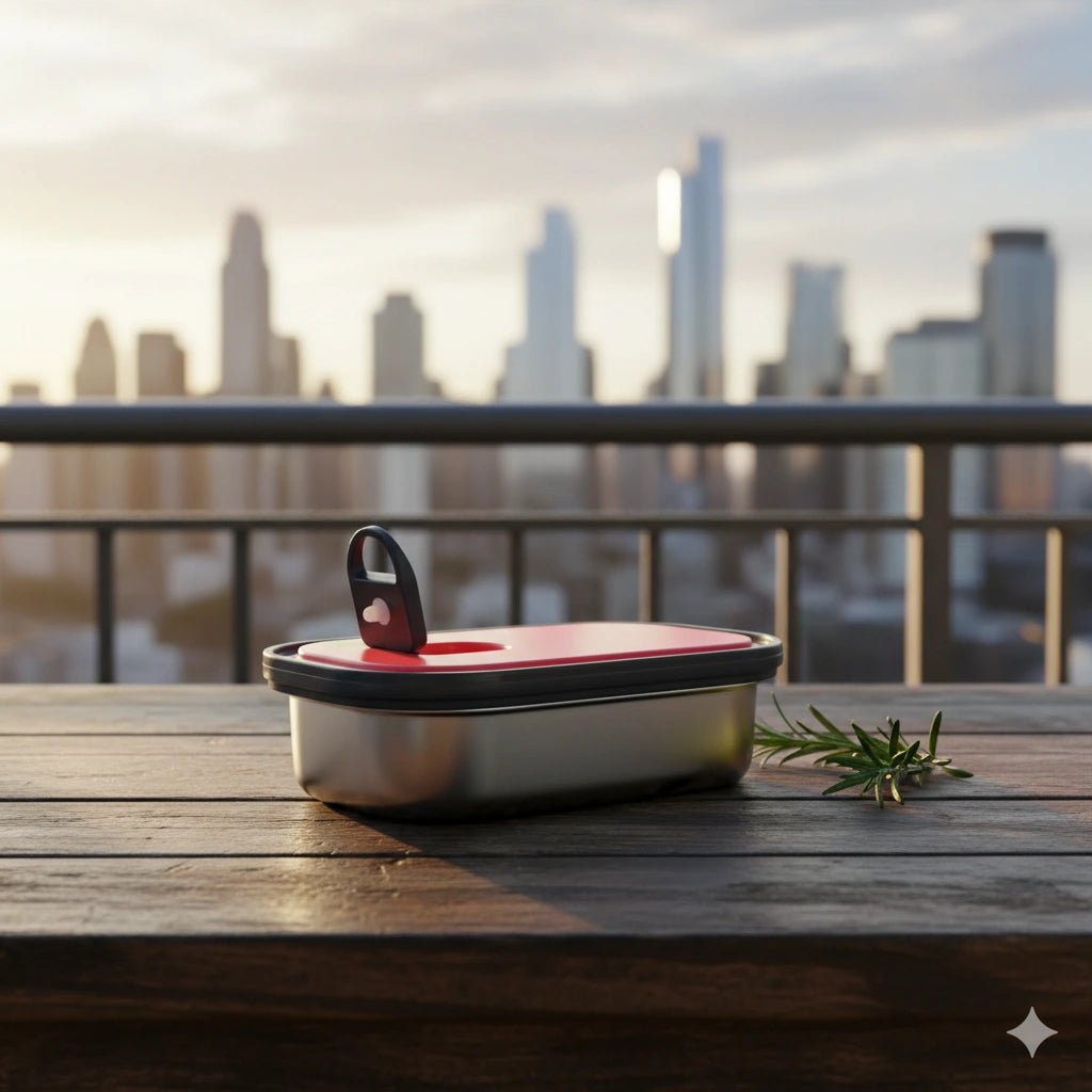 Homio Rectangular Stainless Steel Lunch Box - KT Bazar BD Shop